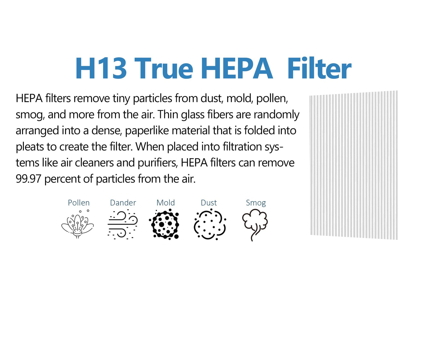 Hitekon Cleair 230 Air Purifier Replacement Filter